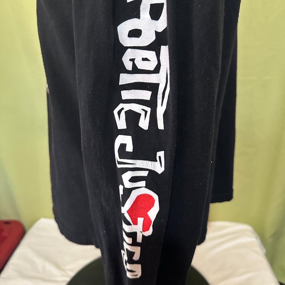 Tupac Shakur Poetic Justice 2020 Men's Black Long Sleeve Shirt Large Cotton Poly - Picture 4 of 4